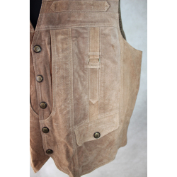 KAMIZELKA MOTOR SKÓRA JG rozm. 4XL